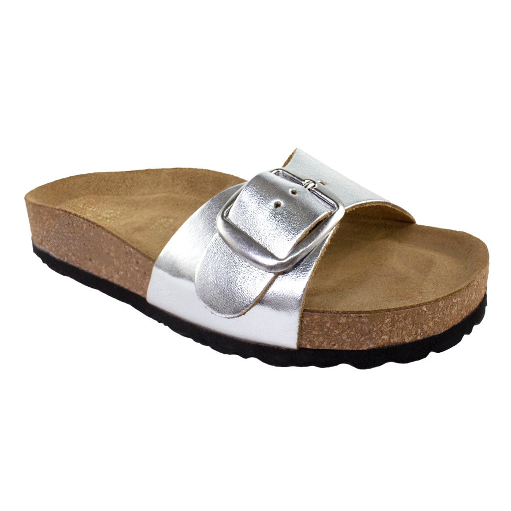 SANDALIAS MUJER MAILEA CUERO BAJA C 1 HEBILLA - 1