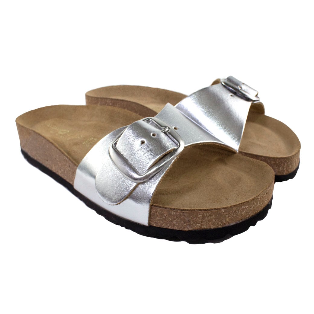SANDALIAS MUJER MAILEA CUERO BAJA C 1 HEBILLA - 4