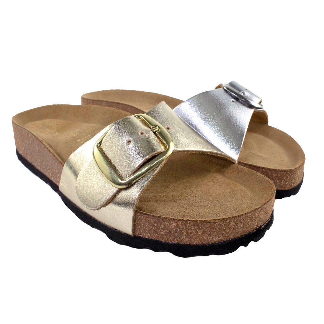 SANDALIAS MUJER MAILEA CUERO BAJA C 1 HEBILLA - 5