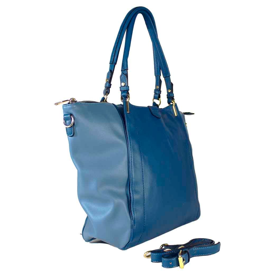 CARTERA TRAPECIO BIMATERIAL - 2