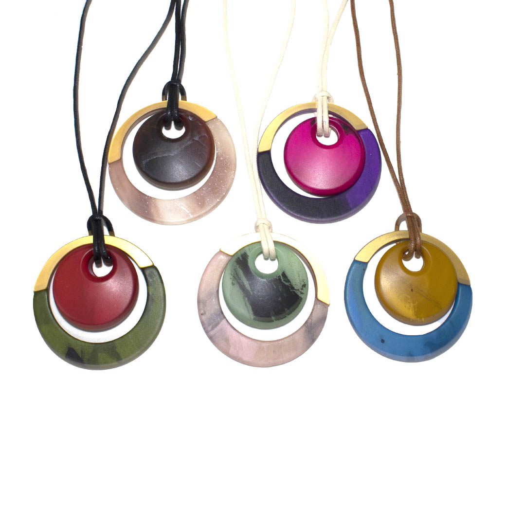 COLLAR MAILEA ZCO7594 ACRILICO C/METAL - 4