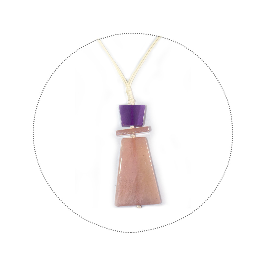 COLLAR ACRILICO TRAPECIO - 3