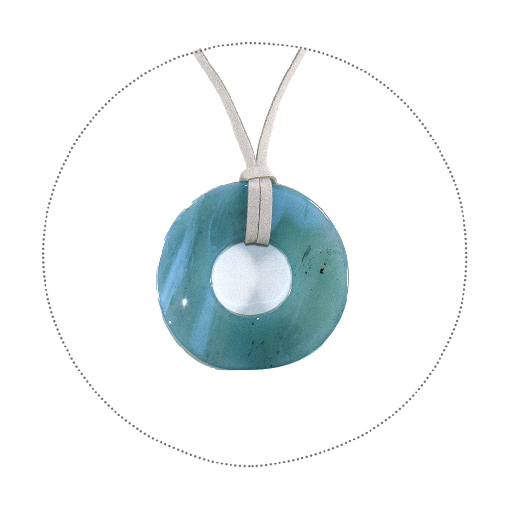 COLLAR MAILEA ZCO75162 CIRCULO ACRILICO - 3