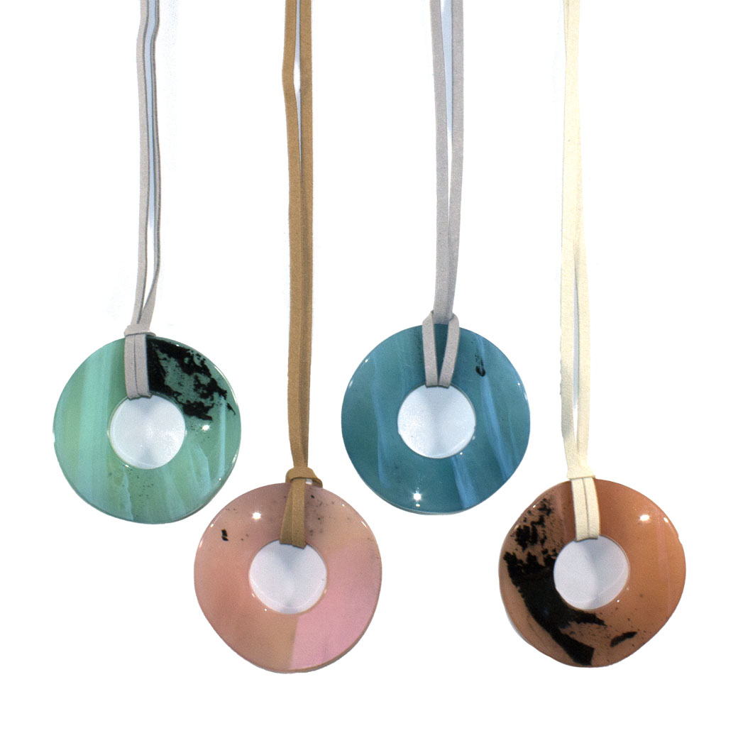 COLLAR MAILEA ZCO75162 CIRCULO ACRILICO - 4