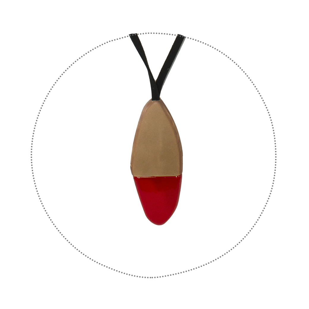 COLLAR MAILEA YCO755285 FLECHA BICOLOR - 2