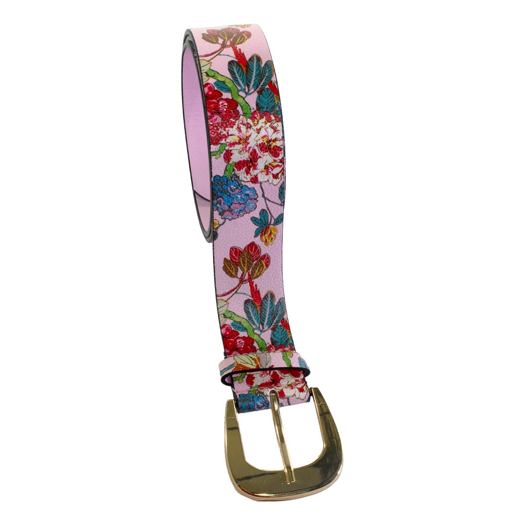 CINTURON MAILEA ZCI21814 ROSADO FLOREADO - 2