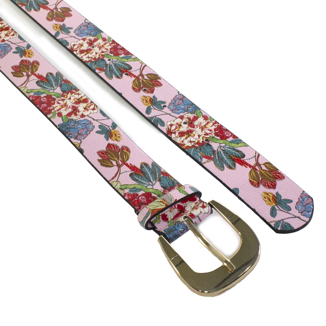 CINTURON MAILEA ZCI21814 ROSADO FLOREADO - 3