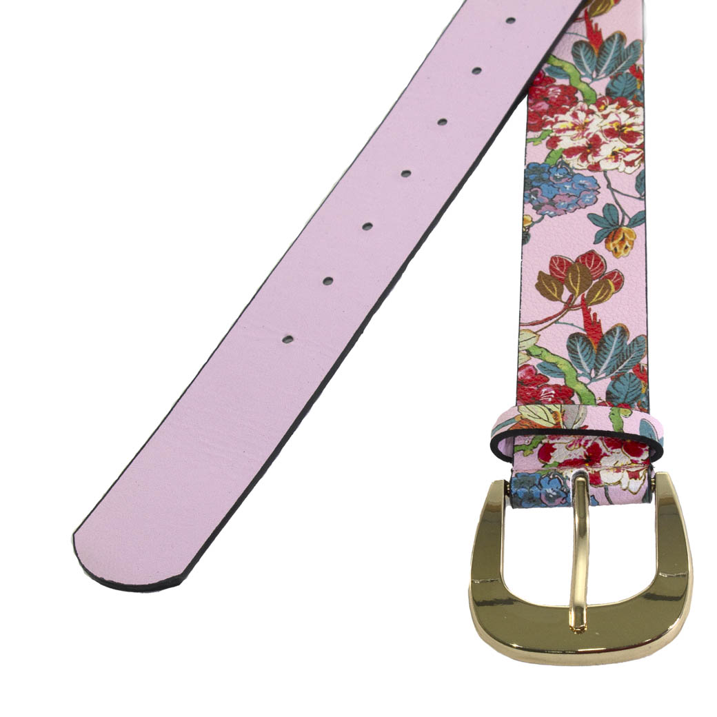 CINTURON MAILEA ZCI21814 ROSADO FLOREADO - 4