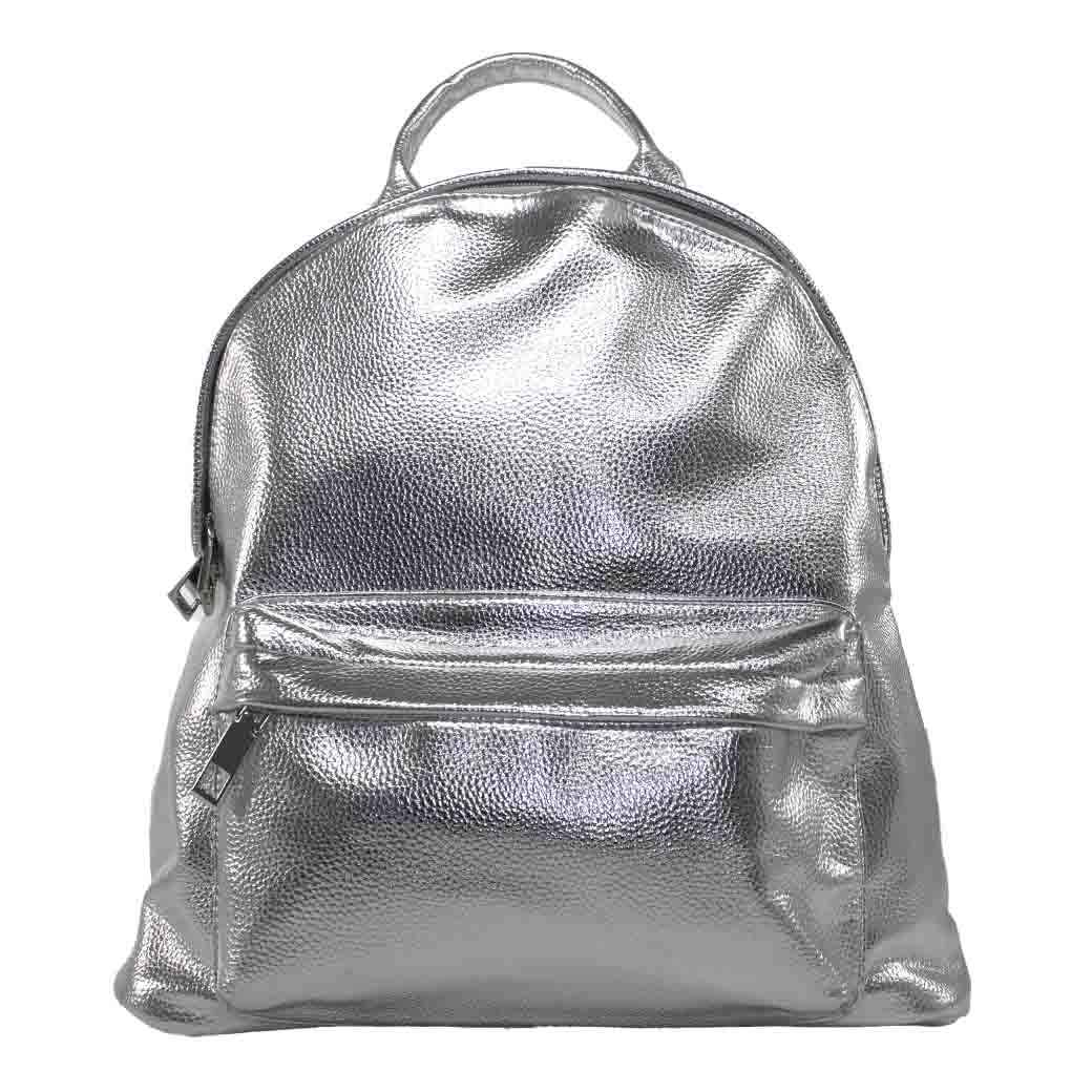 MOCHILA LISA METALIZADA