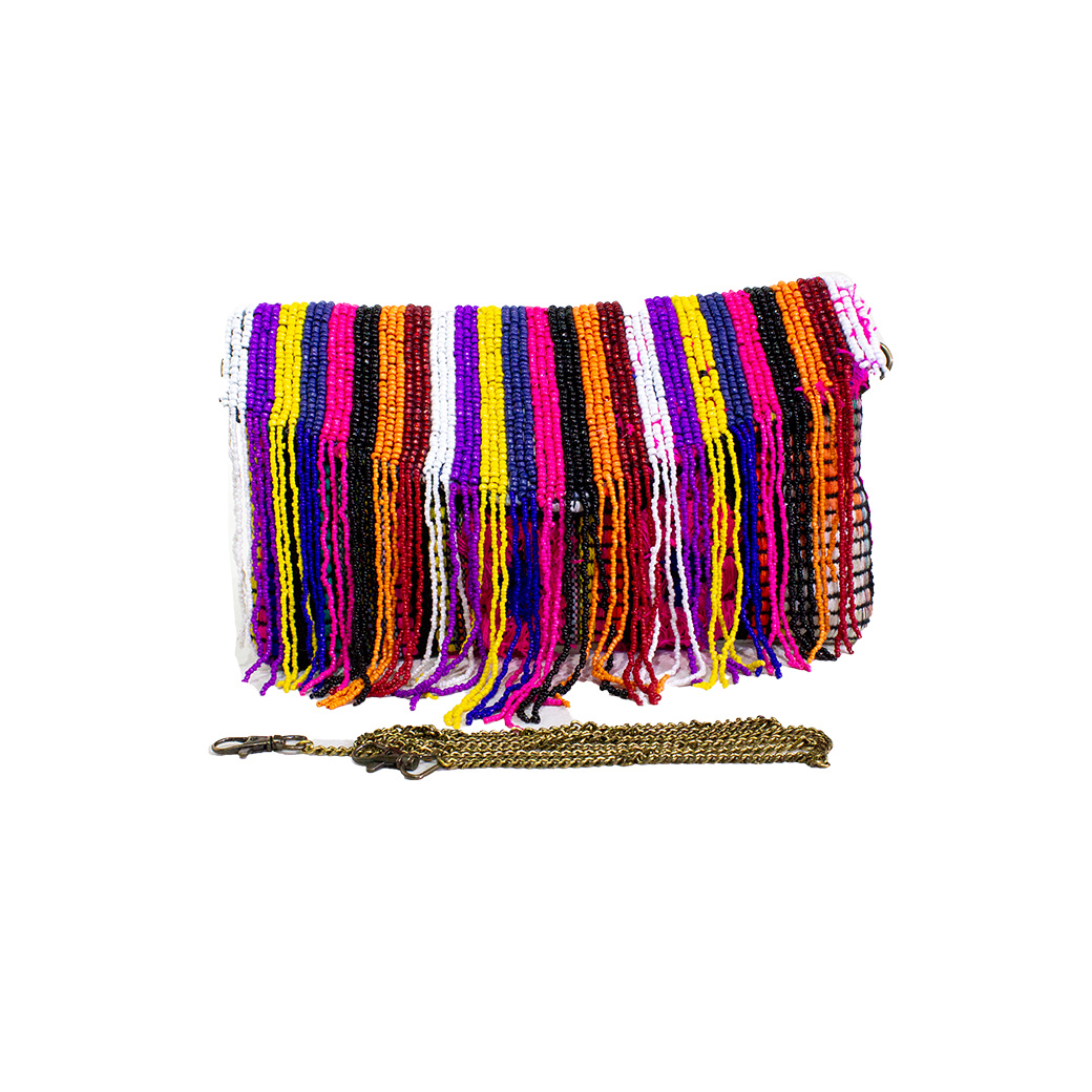 BANDOLERA TELA C/ MOSTACILLA FUSCIA - 2
