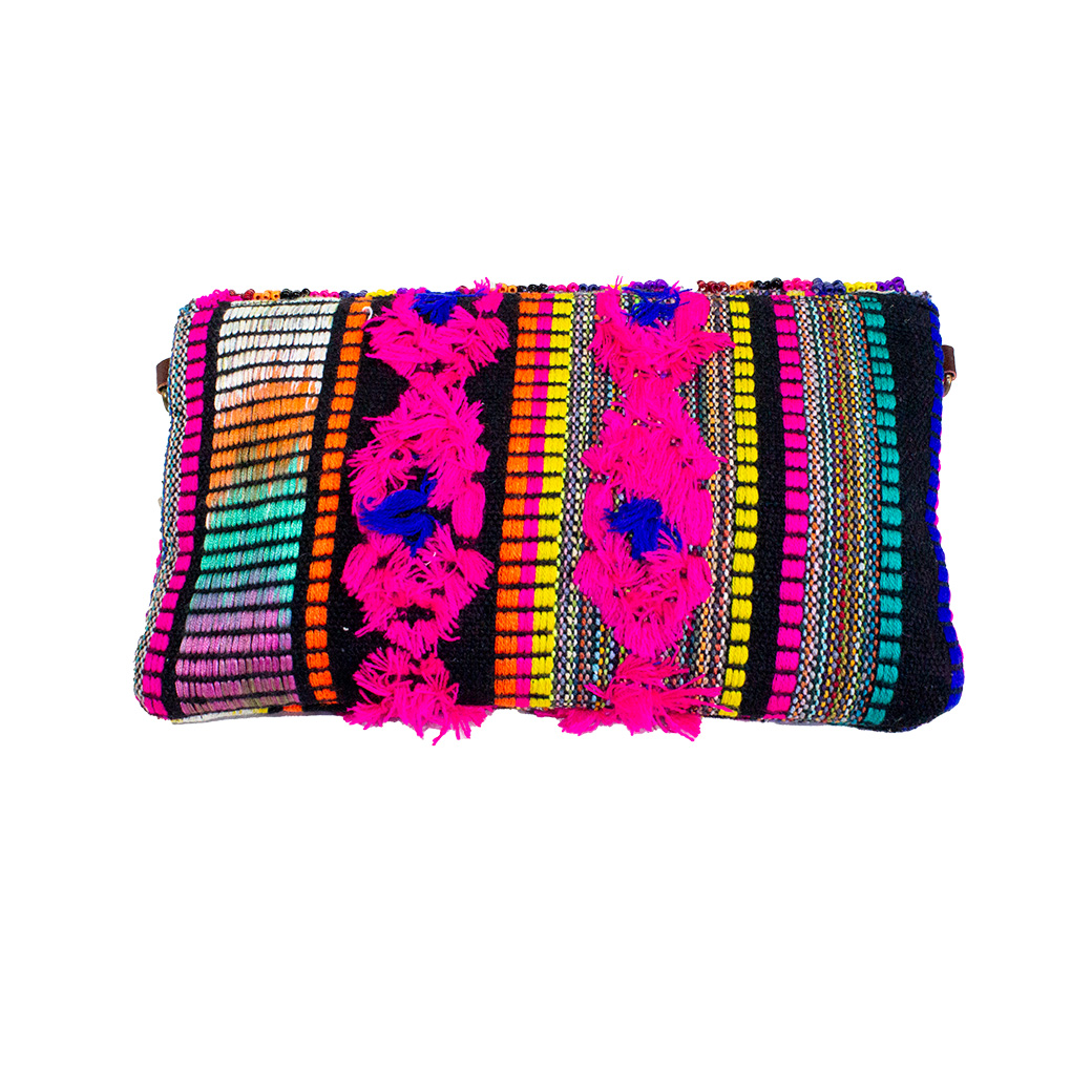 BANDOLERA TELA C/ MOSTACILLA FUSCIA - 3