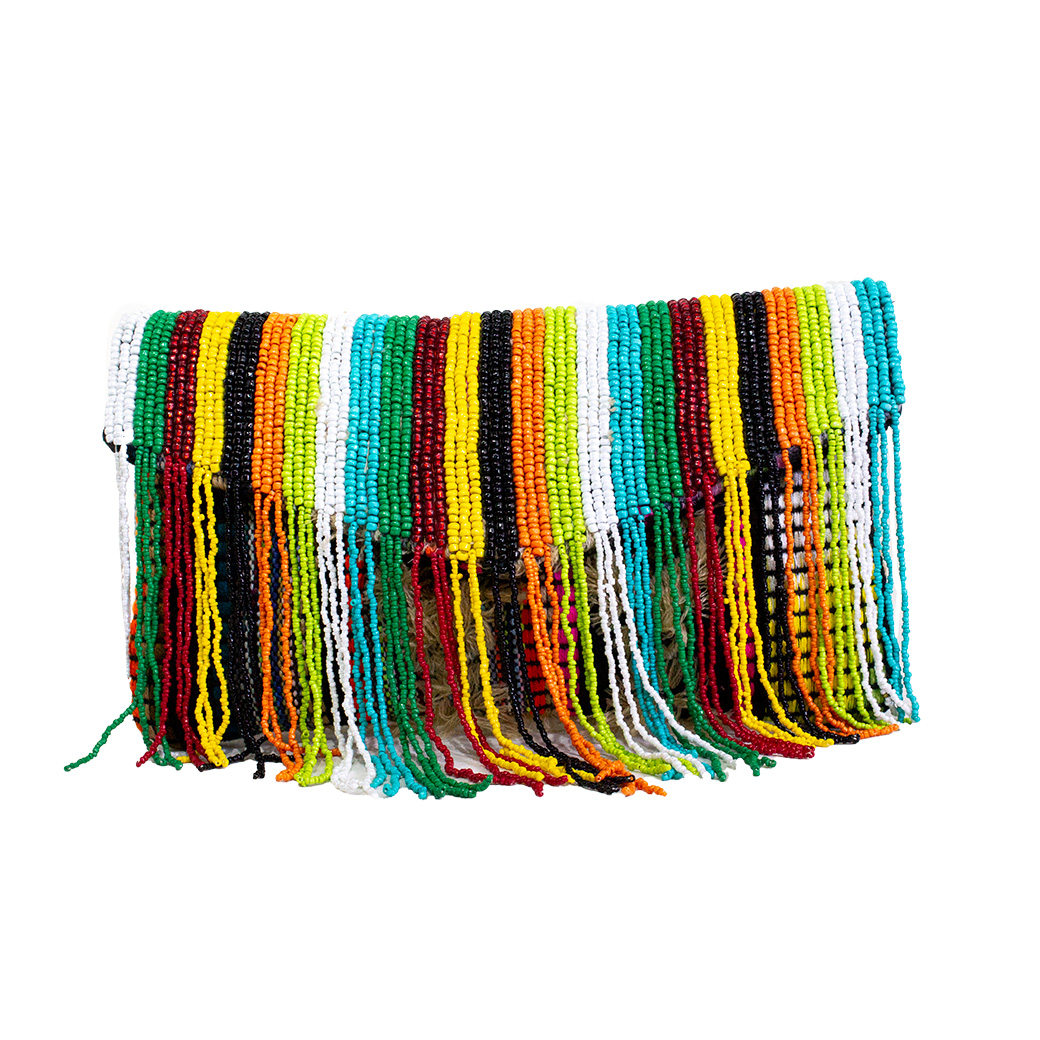 BANDOLERA TELA C/ MOSTACILLA BEIGE - 1