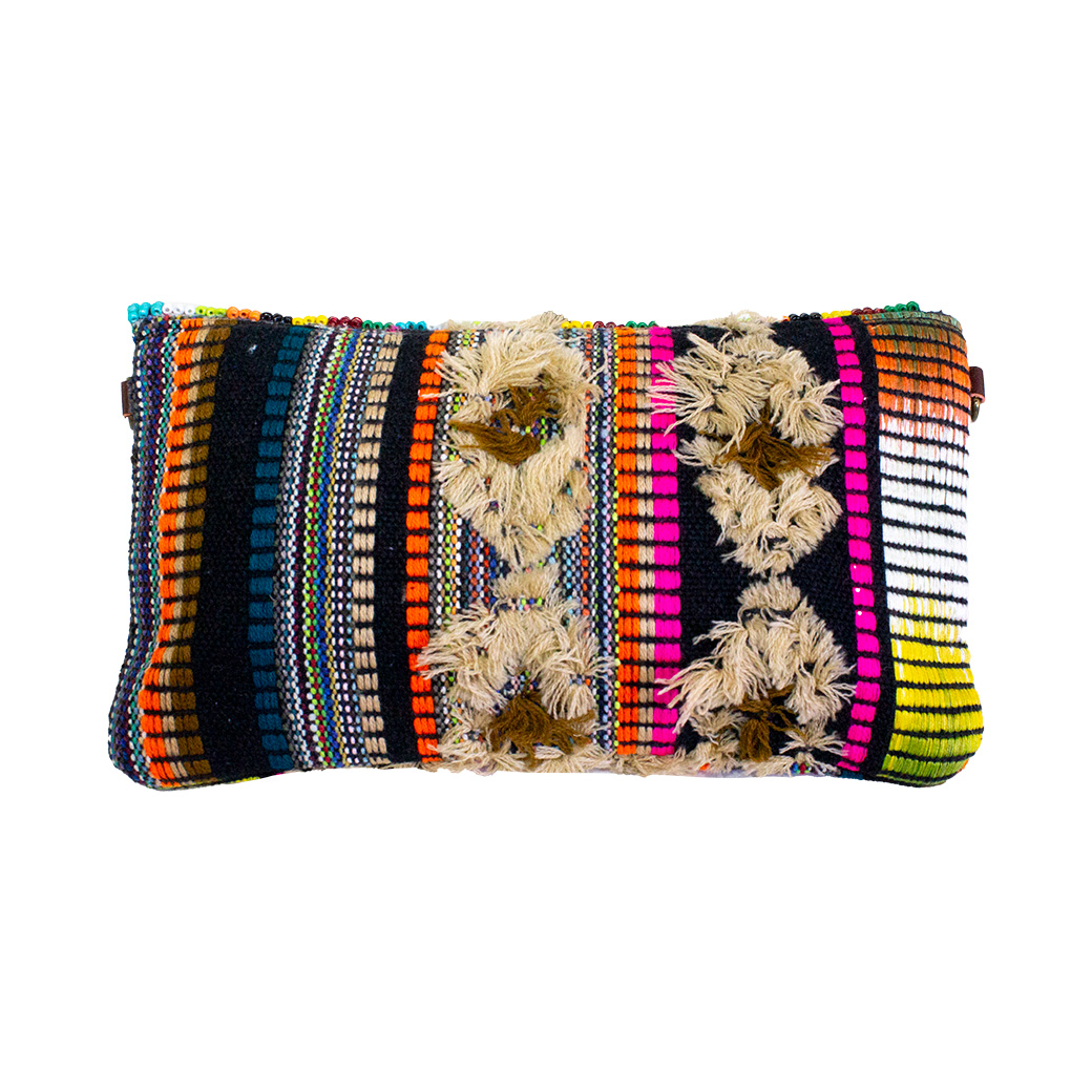 BANDOLERA TELA C/ MOSTACILLA BEIGE - 3