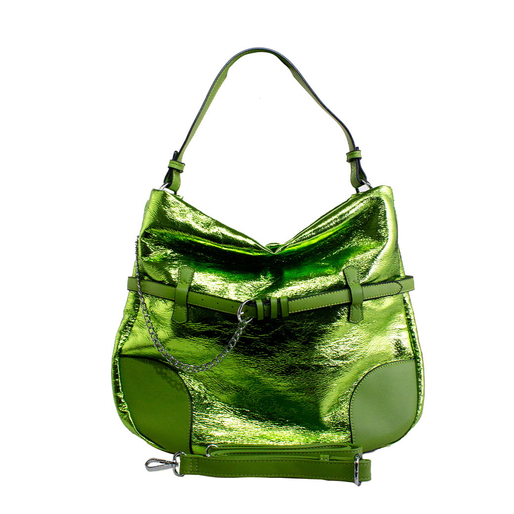 CARTERA BRILLO C/ESQUINEROS VERDE - 2