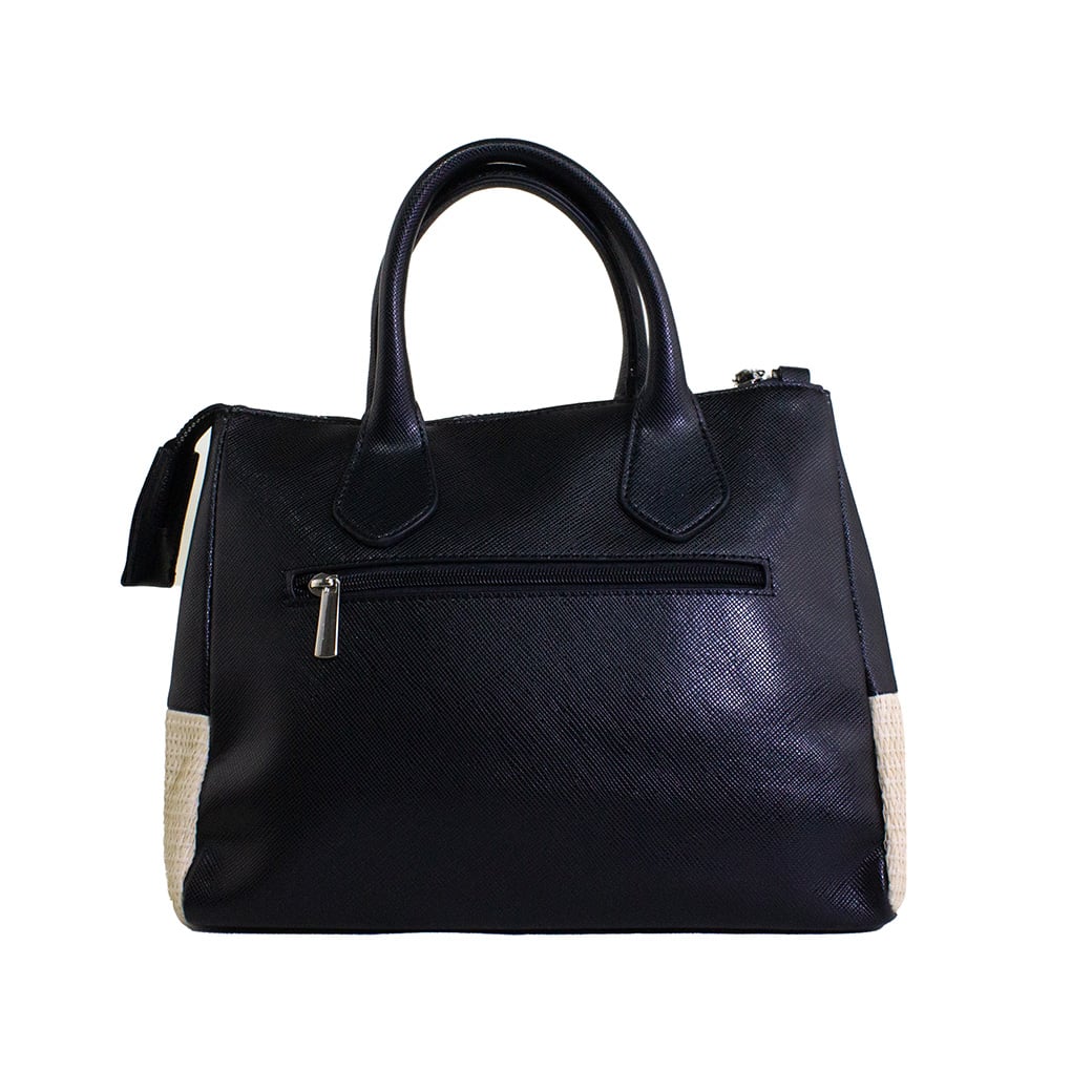 CARTERA BASE YUTE NEGRO - 2