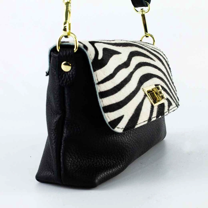 CARTERA DE CUERO CERROJO 671 MUJER LEOPARDO MAILEA - 2
