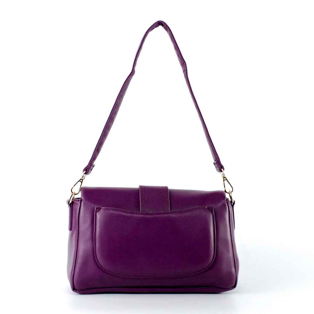 CARTERA ECOCUERO LISA 639 MUJER MORADO MAILEA - 3