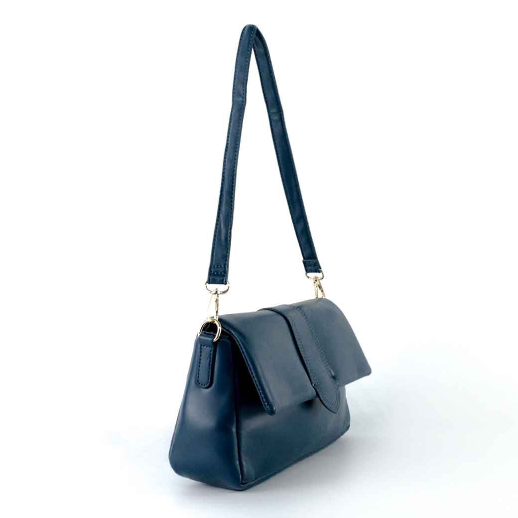 CARTERA ECOCUERO LISA 639 MUJER PETROLEO MAILEA - 2