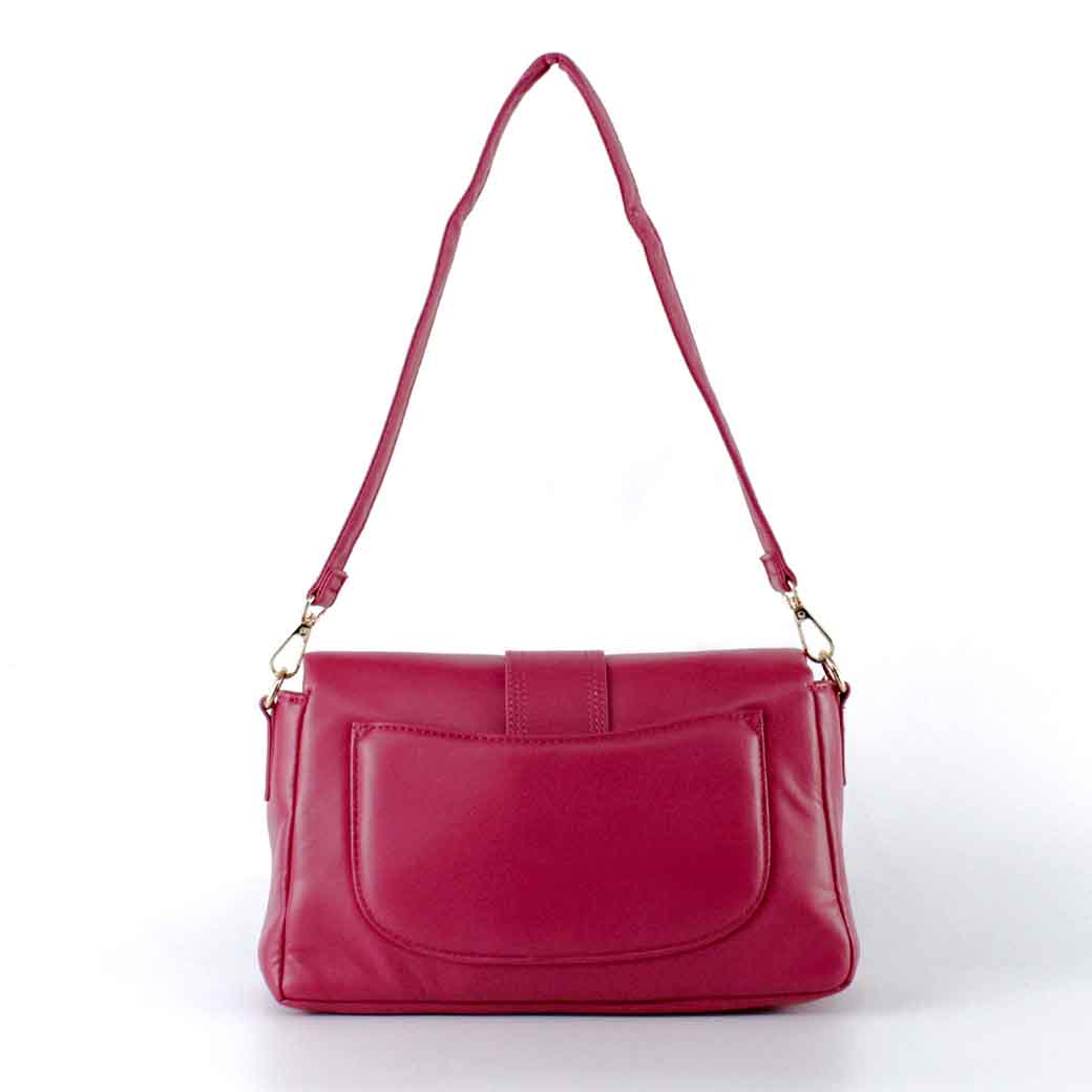 CARTERA ECOCUERO LISA 639 MUJER ROSADO MAILEA - 3