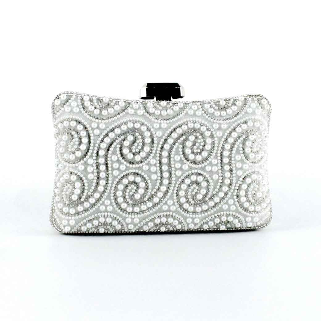 CARTERA PERLA DE NOCHE 860 MUJER PLATEADO MAILEA - 3