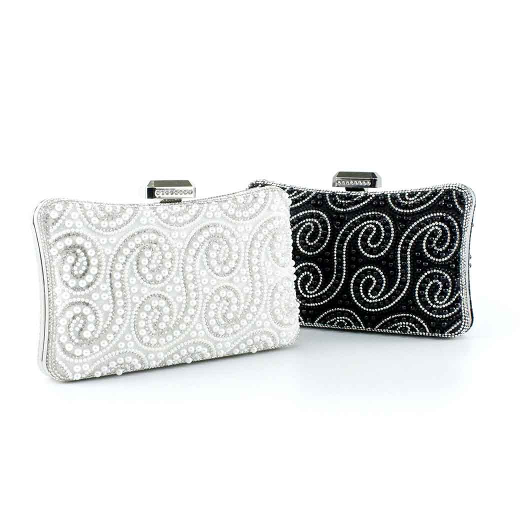 CARTERA PERLA DE NOCHE 860 MUJER PLATEADO MAILEA - 7