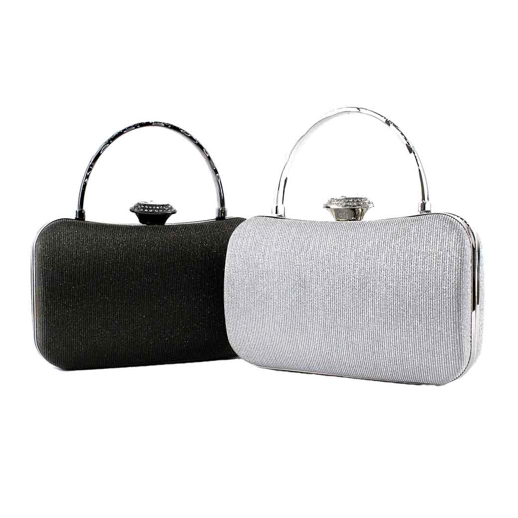 CARTERA DE NOCHE 872 MUJER PLATEADO MAILEA - 7