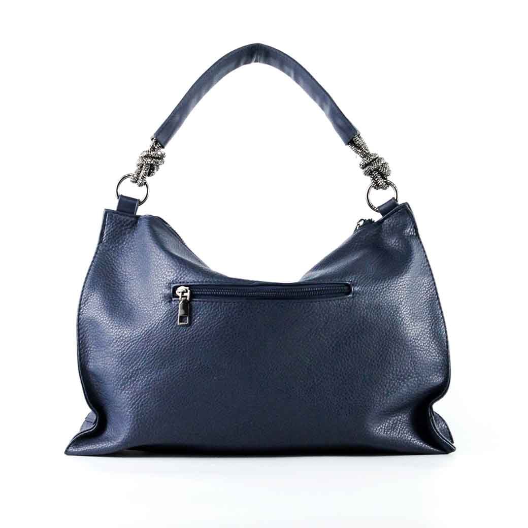 CARTERA ECOCUERO POROSA 524 MUJER AZUL MAILEA - 3