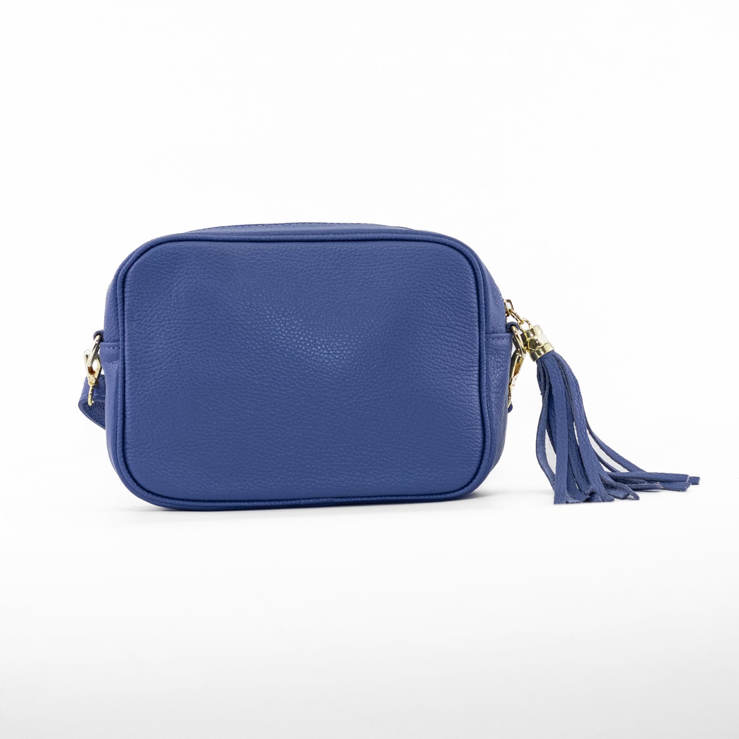 CARTERA CUERO RECTANGULAR LISA LILA - 3