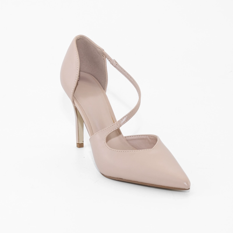 STILETTO CERRADO C/CORREA FRONTAL NUDE MAILEA - 2