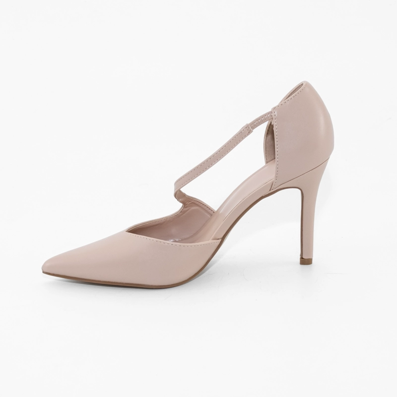 STILETTO CERRADO C/CORREA FRONTAL NUDE MAILEA - 3