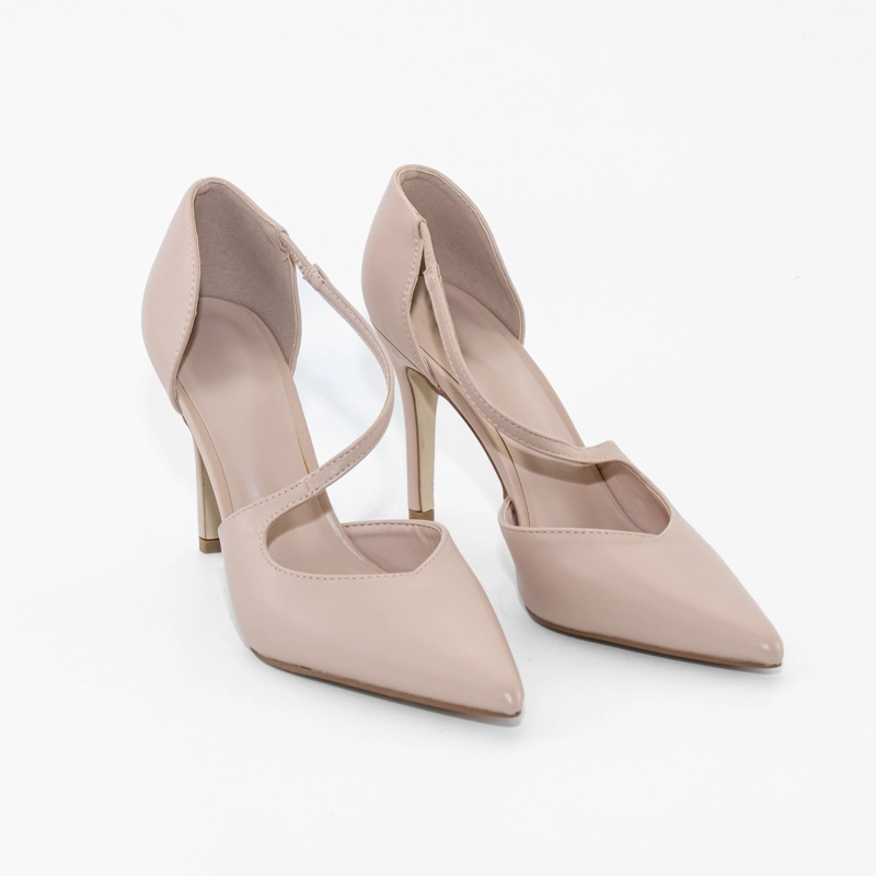 STILETTO CERRADO C/CORREA FRONTAL NUDE MAILEA - 4