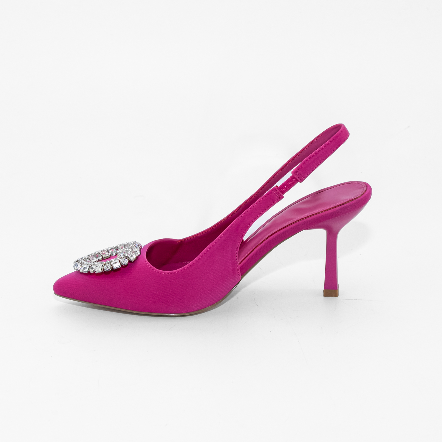 STILETTO ABIERTO APLICACION STRASS FUCSIA MAILEA - 3