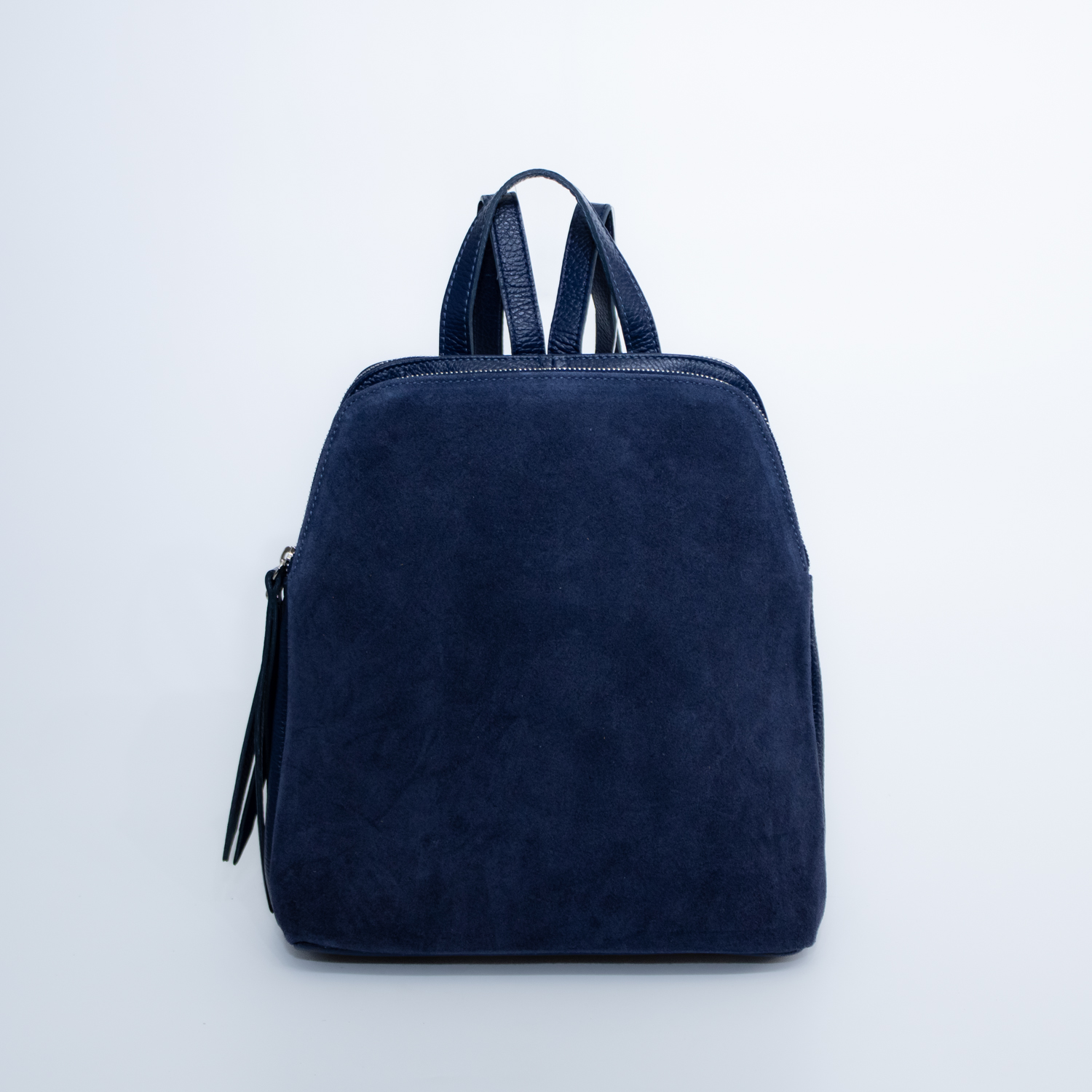 MOCHILA CUERO CON BOLSILLO TOSTADO MAILEA - 1
