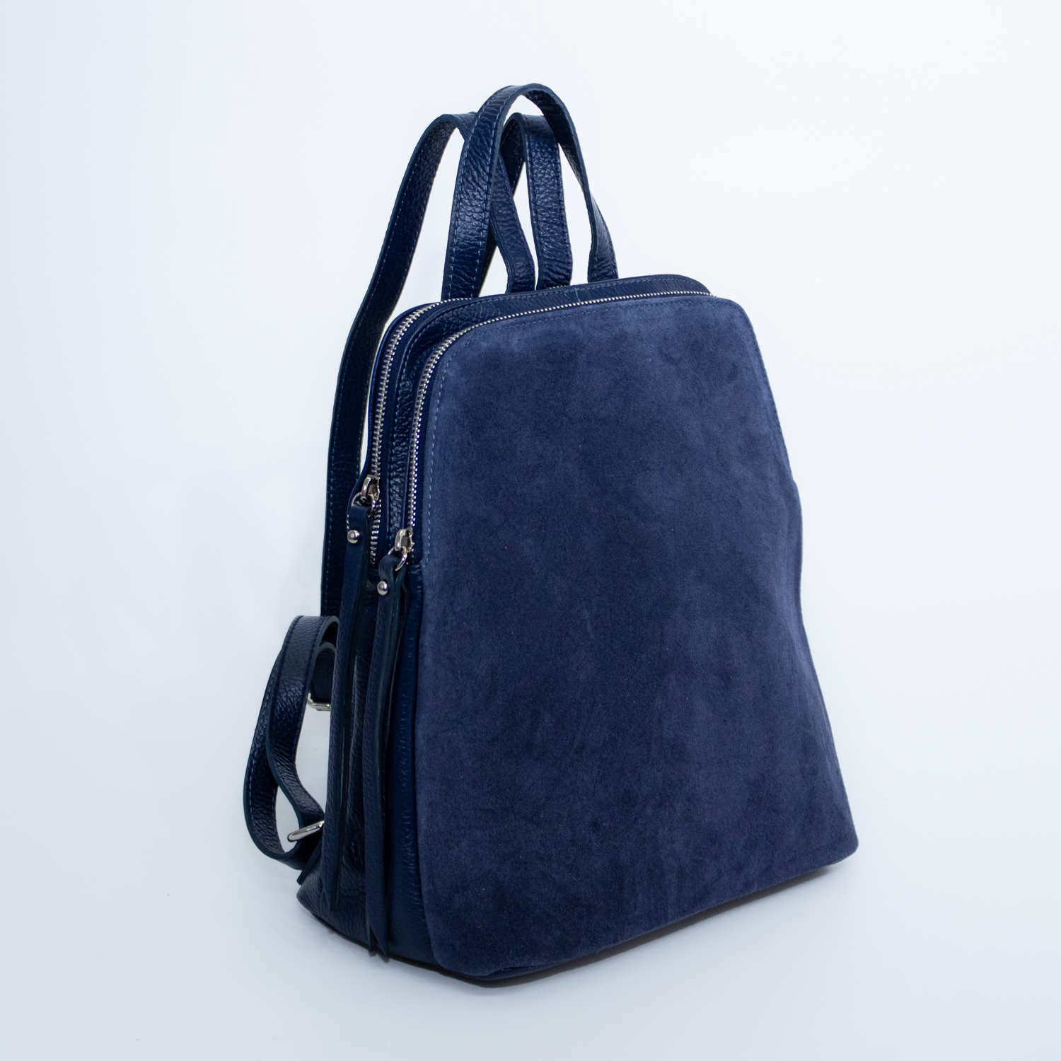 MOCHILA CUERO CON BOLSILLO TOSTADO MAILEA - 2