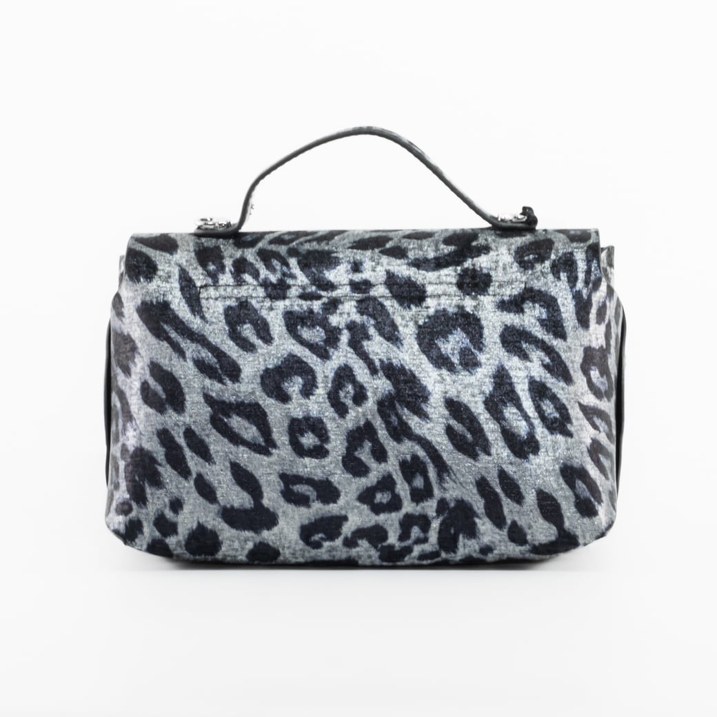 BANDOLERA LEO METALIZADA PLATA - 3