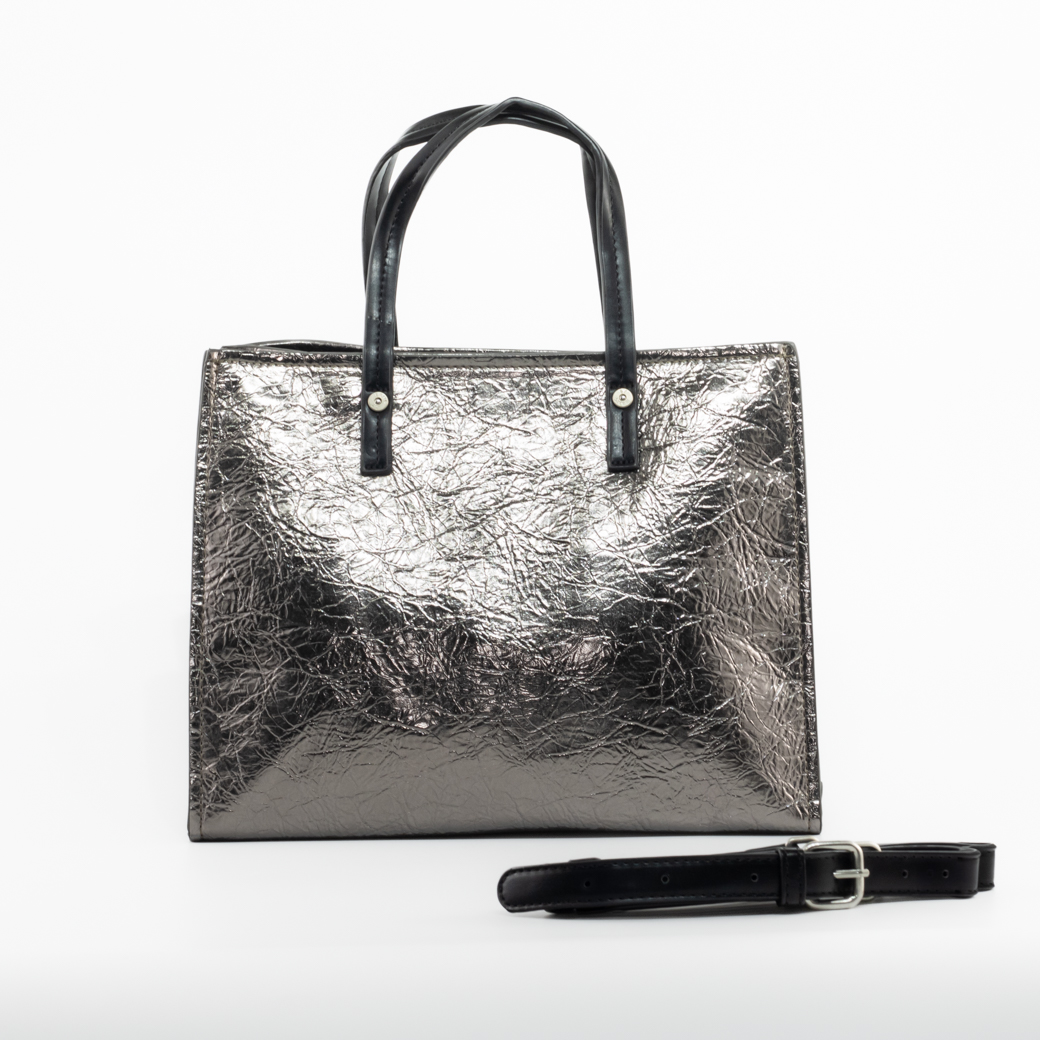 CARTERA RIGIDA METALIZADA ASFALTO - 1