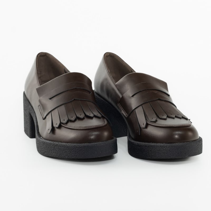 ZAPATO GAMUZA ELASTICADA MORO MAILEA - 4