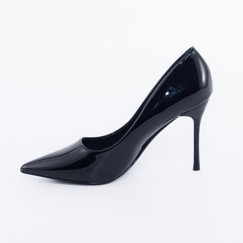 STILETTO GAMUZA ELASTICADA NEGRO MAILEA - 3