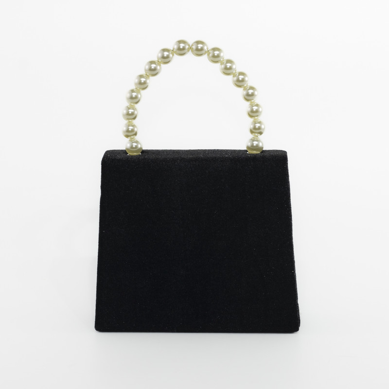 CARTERA NOCHE MANILLA PERLAS TERCIOPELO MAILEA - 3