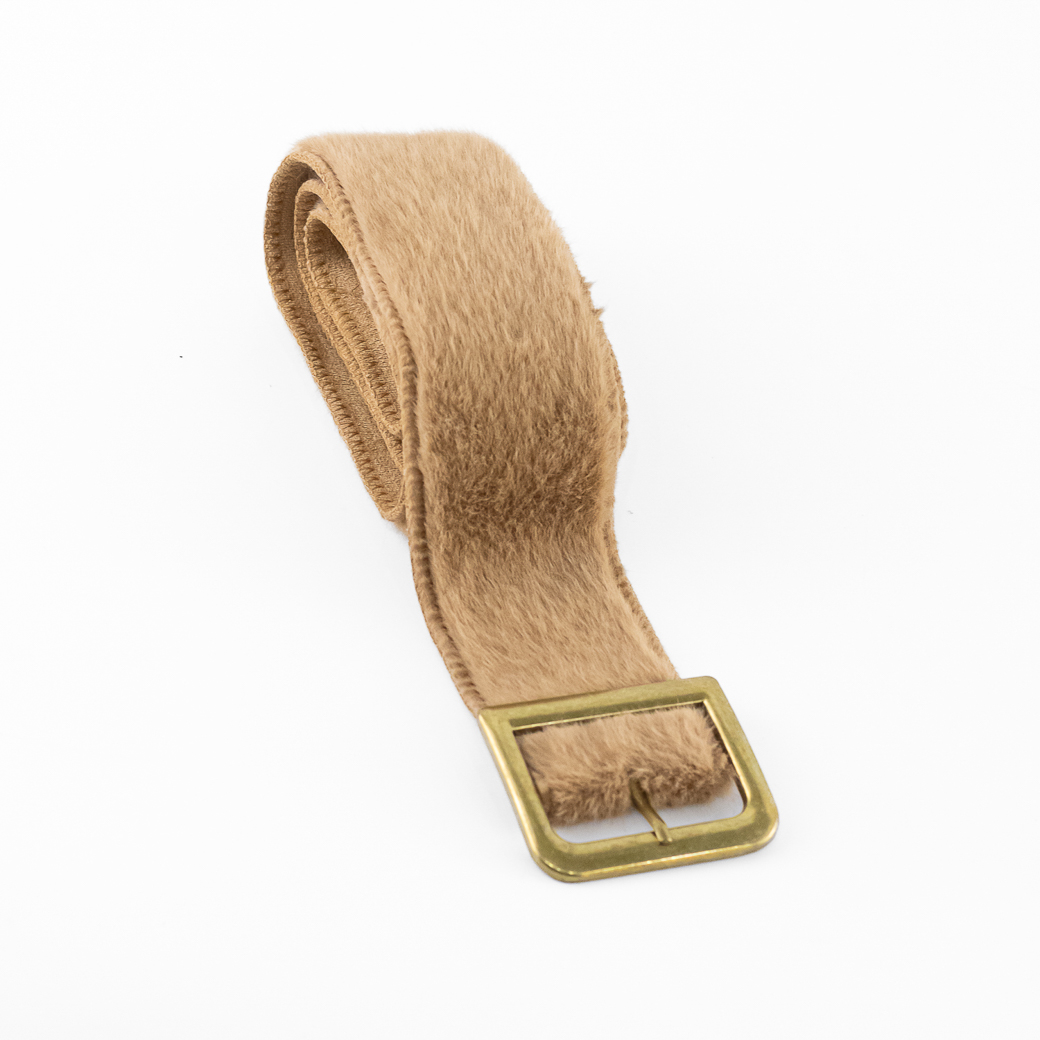 CINTURON FULL PIEL HEBILLA METAL MUJER CAMEL MAILEA - 3