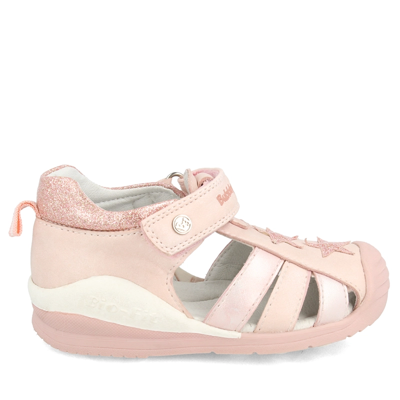SANDALIA NIÑA BUBBLEGUMMERS BIO FIT ROSADO - 1