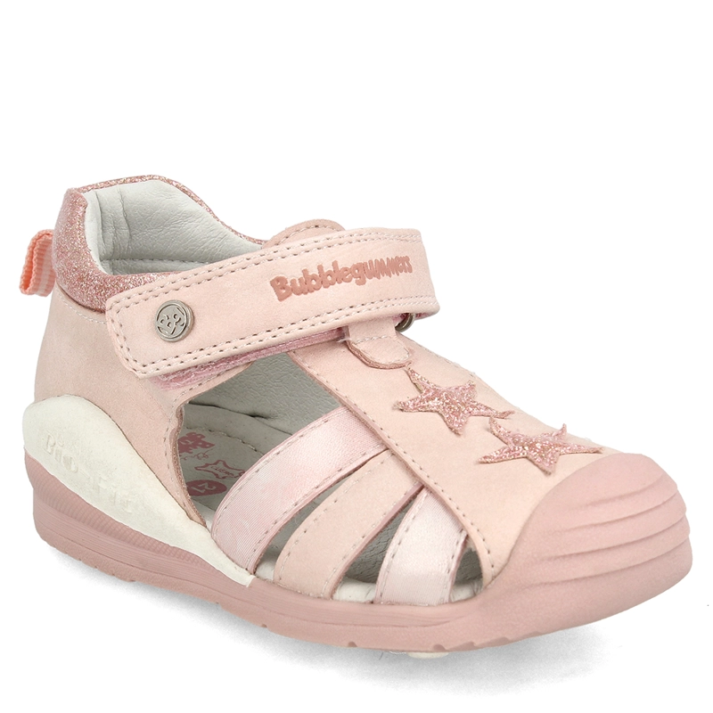 SANDALIA NIÑA BUBBLEGUMMERS BIO FIT ROSADO - 2