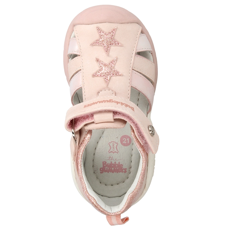 SANDALIA NIÑA BUBBLEGUMMERS BIO FIT ROSADO - 6