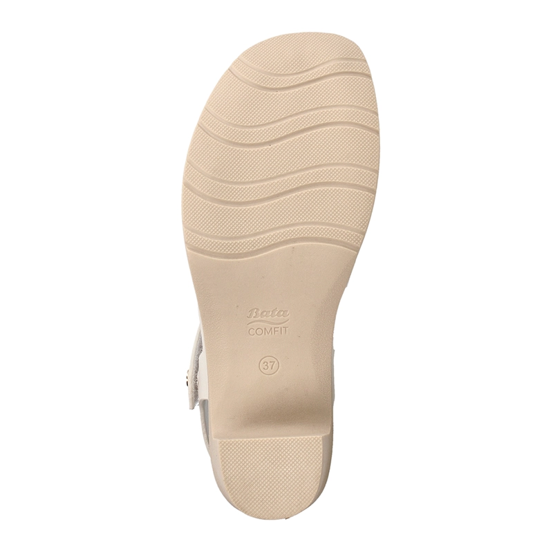 SANDALIA MUJER BATA COMFIT MIMOSA BLANCO - 6