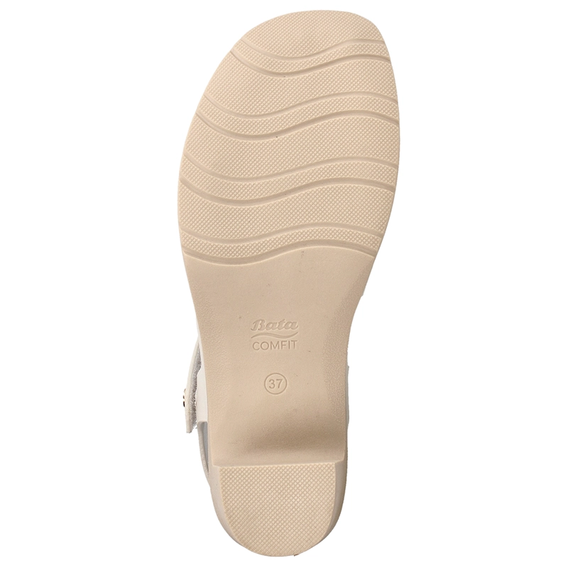 SANDALIA MUJER BATA COMFIT MIMOSA BLANCO - 7