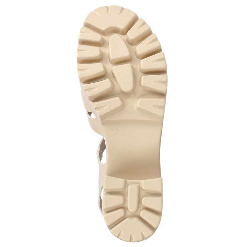 SANDALIA MUJER BATA DIANA BEIGE - 7