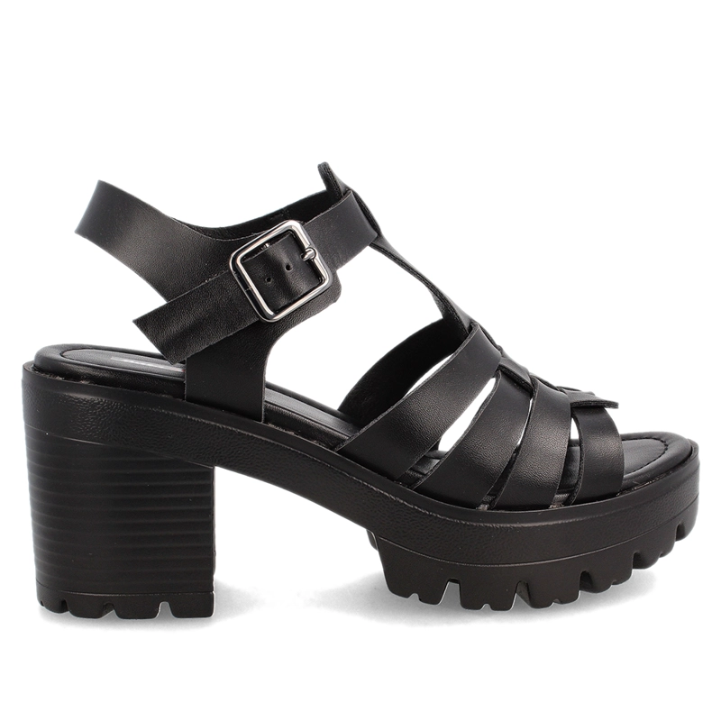 SANDALIA MUJER BATA DIANA NEGRO - 5
