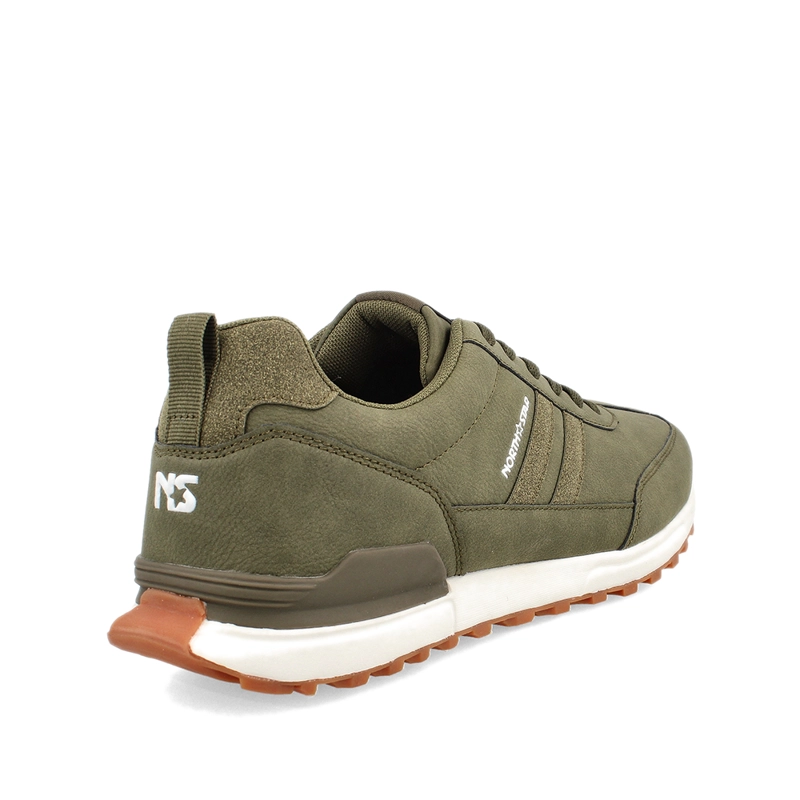 ZAPATILLAS HOMBRE NORTH STAR URBANAS VERDE FRAN CUERO - 4
