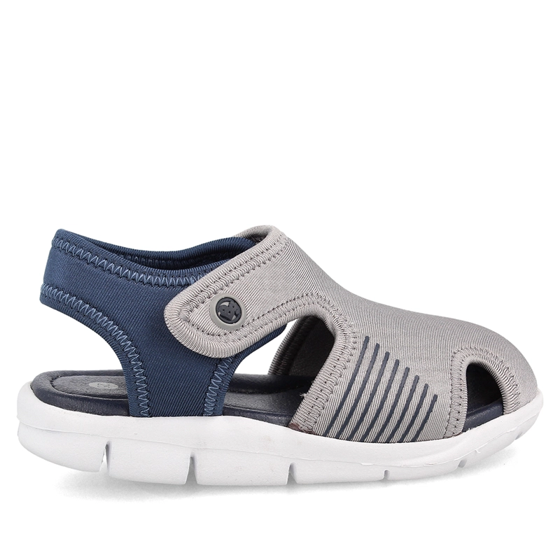 SANDALIAS NIÑO BUBBLEGUMMERS GRIS BENTLEY 22-25 - 1