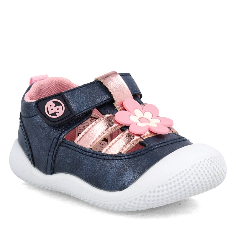 SANDALIA  NIÑA BUBBLEGUMMERS CLOVE AZUL - 2